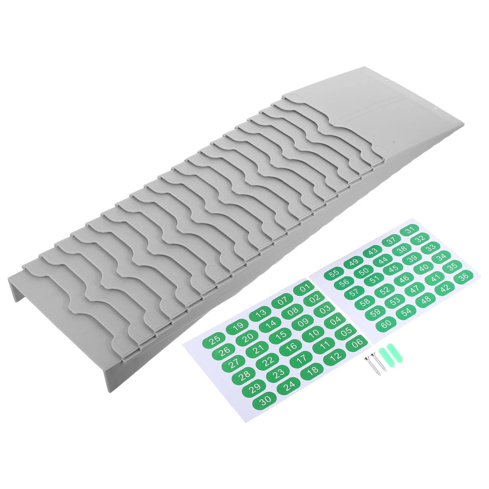 4 قطعة حامل بطاقات الحضور الدائمة حامل منظم تخزين البطاقات العمودية لبطاقات الوقت عرض موقف بطاقة الأعمال البلاستيكية