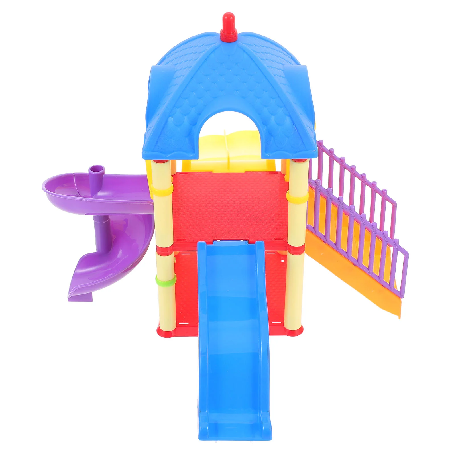 Mini Decorations Slide Toys Child for Kids 2900X2800X2300CM Abs Playground Model