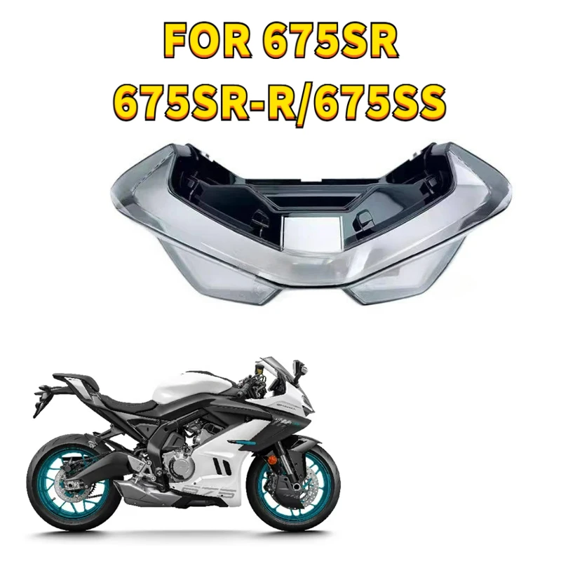 

Motorcycle fairing shell cover ultra clear headlight cover replacement and repair FOR CFMOTO 675SR 675 SR-R 675SR-R 675SS
