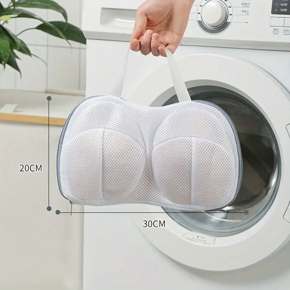 1pc Mesh Underwear Laundry Bag, Machine Washable Bra Laundry Bag, Travel Anti-Deformation Lingerie Washing Bag & Housekeeping