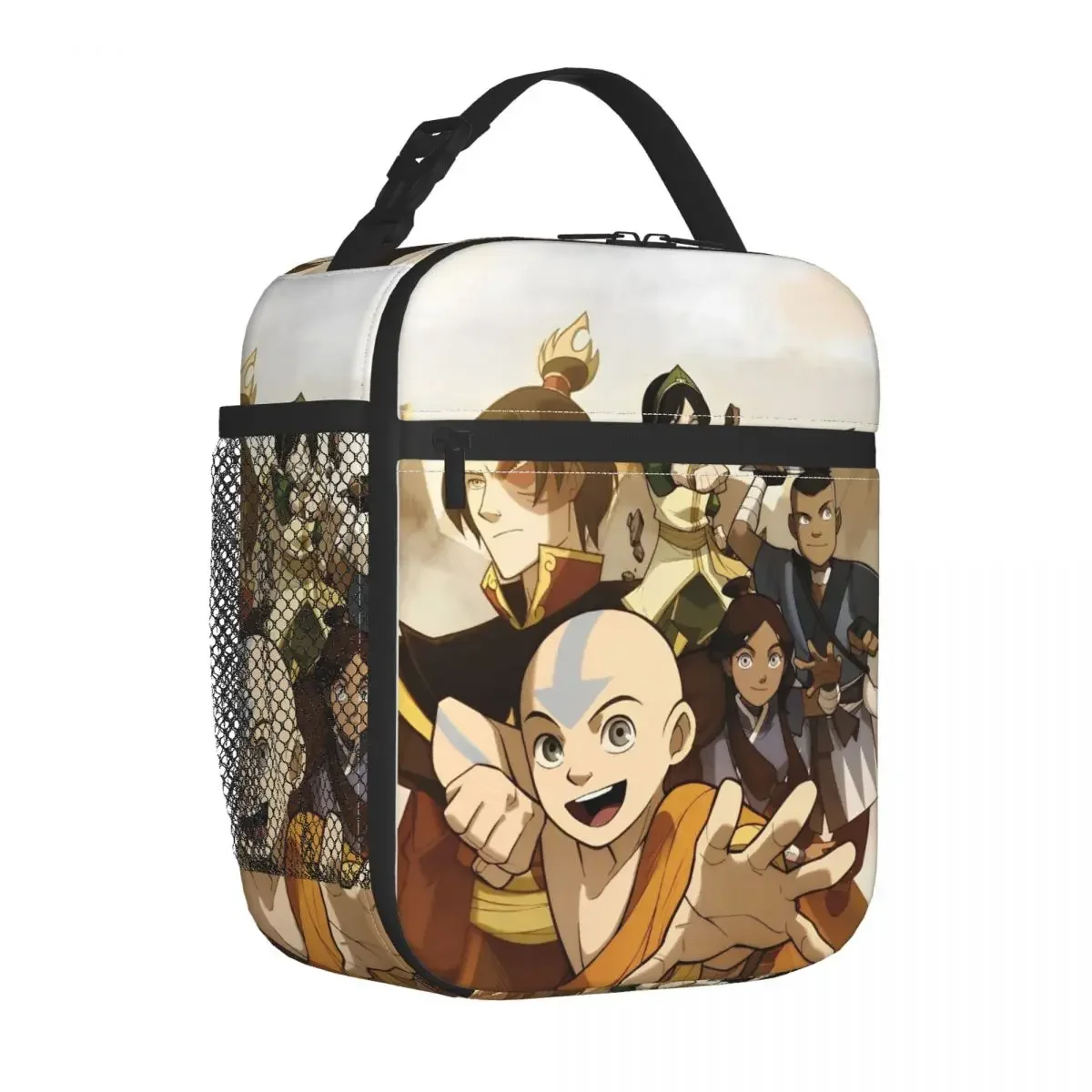 The Last Airbender The Promise Insulated Lunch Bag Meal Container High Capacity Tote Lunch Box Food Storage Bags Picnic