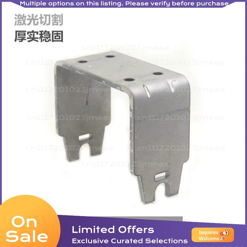 Brushless Motor Fork Mount Bracket, Dual Shaft Hub Motor Mounting Frame for Electric Scooter Skateboard DIY Conversion