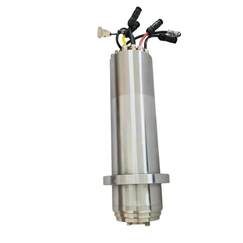 2026High Speed HSK63 150mm Electric Spindle 18000rpm 20kw Permanent Magnet Synchronous ATC Milling Spindle Motor for CNC Machine