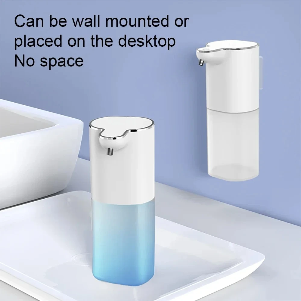 Automatic Touchless Foam Soap Dispenser Smart Sensor Adjustable Liquid Switch Type C Charging High Capacity for Hand Washing