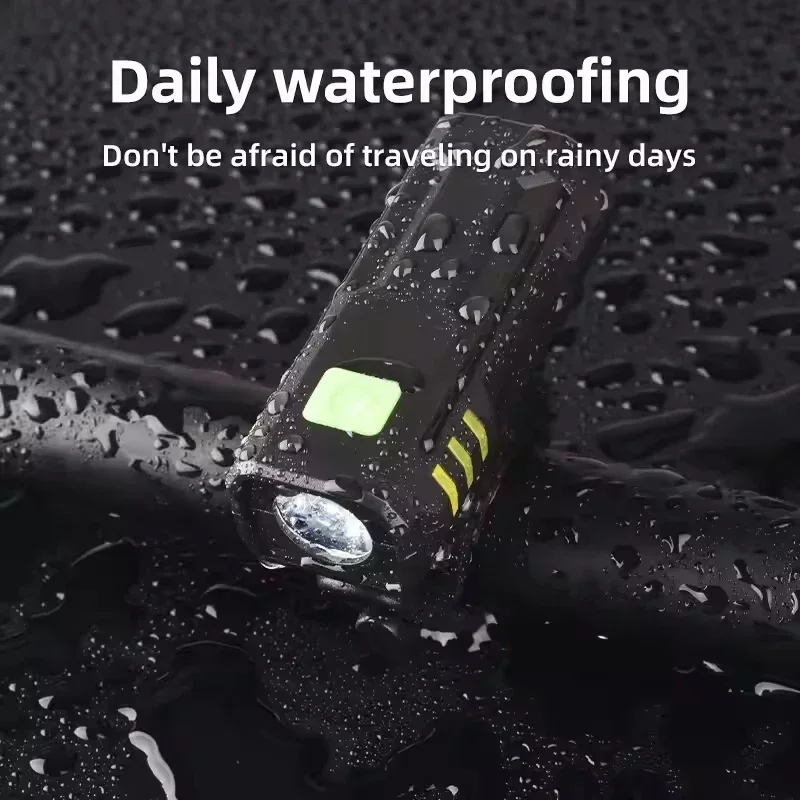 Bicycle Bike USB Rechargeable Light LED High Brightness Multi-Function Road MTB Cycling Safety Front Lights Outdoors Flashlight