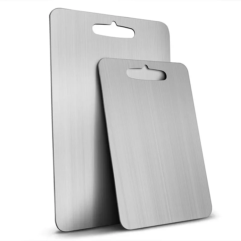 Stainless Steel Heavy Duty Cutting Board Chopping Board For Home Kitchen For Home Kitchen Kneading Dough