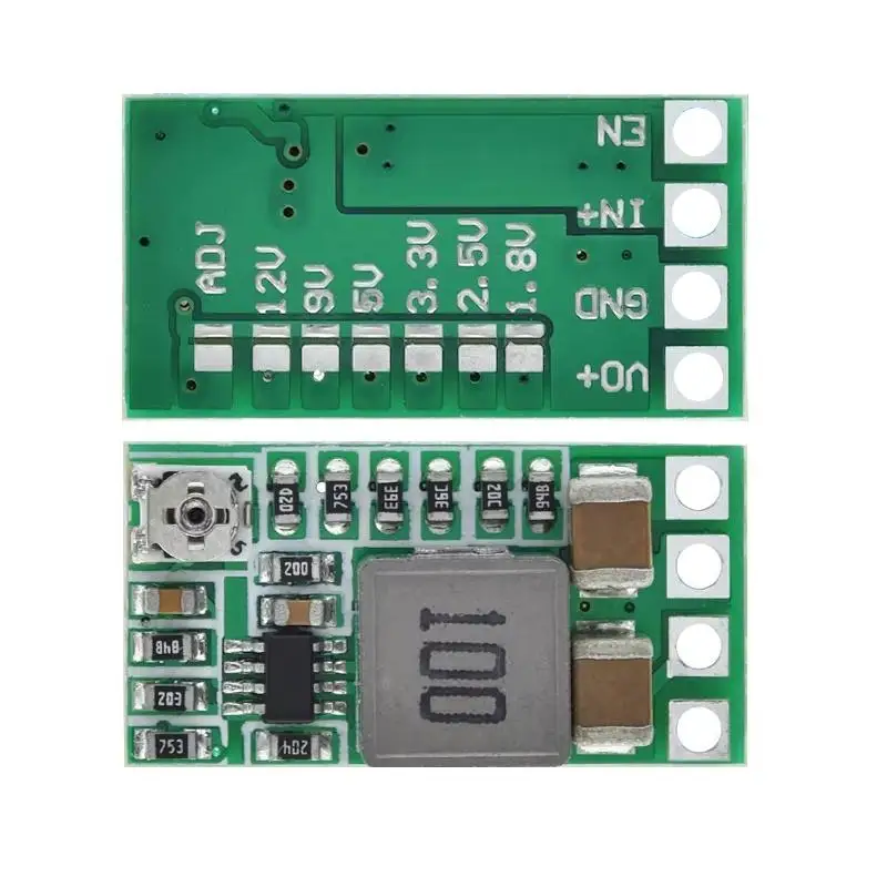 【MO2】Mini DC-DC 4–20V 12V To 5V 3A Output Step Down Power Supply Module Voltage Converter Adjustable{M}