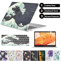 Funda de portátil para Macbook Air de 13,6 pulgadas M4 M3 M2 2025 2024 2022 A3240 A3113 A2681, funda mate ultrafina + funda para teclado + protector de pantalla