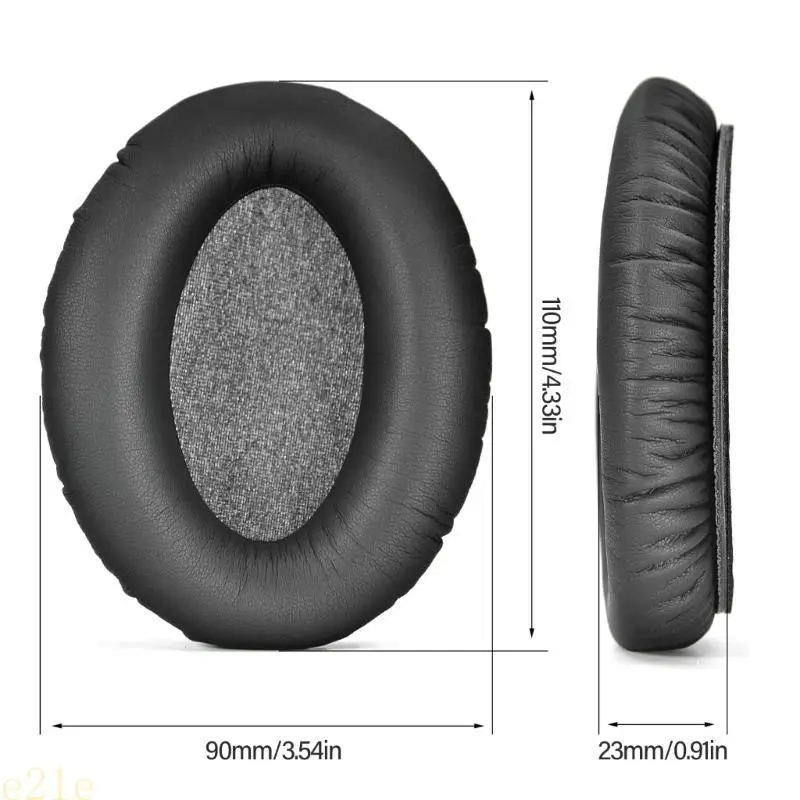 

E21E Ergonomic Earpads Thick Memory Foam Ear Cushions for HD300PRO Headsets Ear Pad