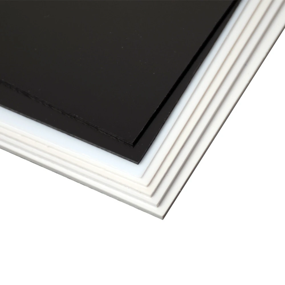 1/5 szt. Płyta ABS Twarde Arkusze Plastikowe Płyta Modelarska Akcesoria do Budowy Modeli dla Hobby Modelarskiego DIY