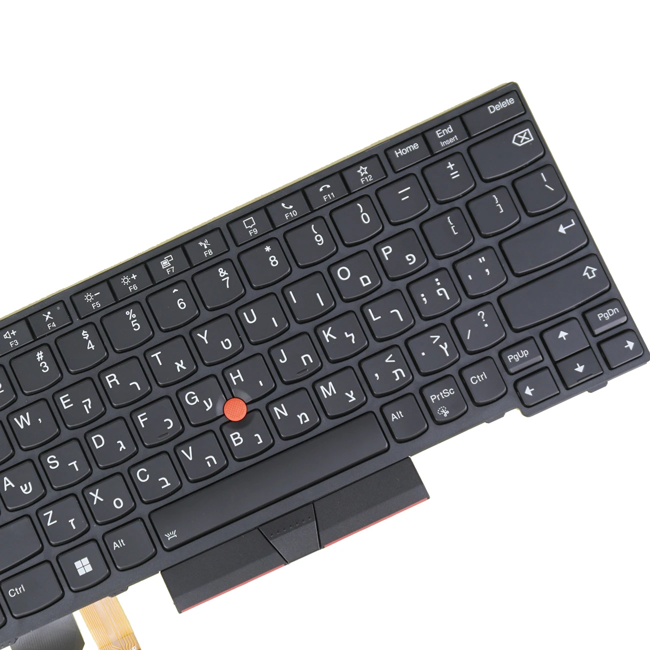 SN5394BZ Backlit Keyboard For Lenovo ThinkPad L13 Yoga gen 2 20VK 20VL, A285 20MW 20MX, X390 20Q0 20Q1, X395 20SC 20SD Hebrew