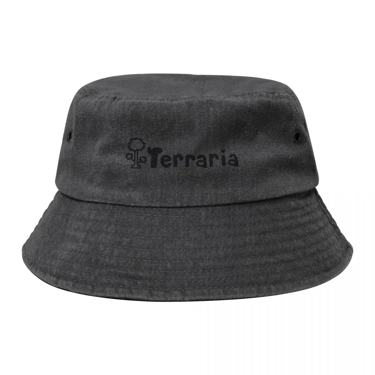 Terraria Merch Terraria Logo Bucket Hat Kids Hat Hat Baseball Cap Military Tactical Cap Female Men's