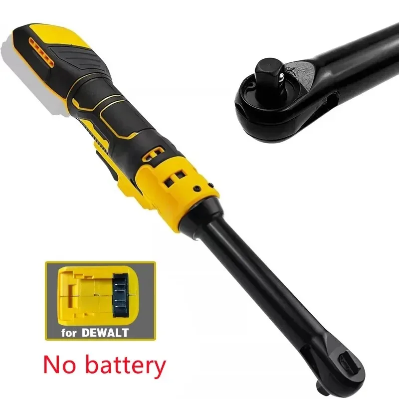 Cordless Ratchet Wrench Upgraded Extended Head Removal Screw Nut 220N.m 3/8