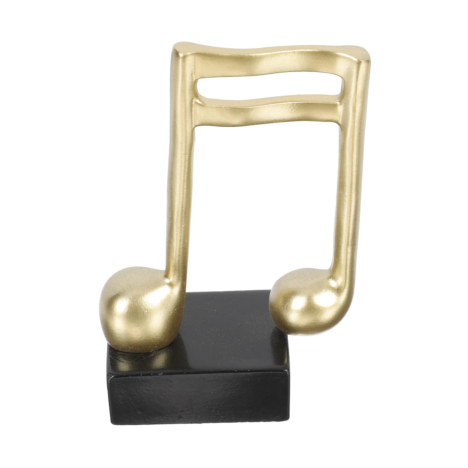 

Small Music Trophy Note Sculpture A393 0001 Synthetic Resin Singing Competition Prize Exquisite Craftsmanship Children