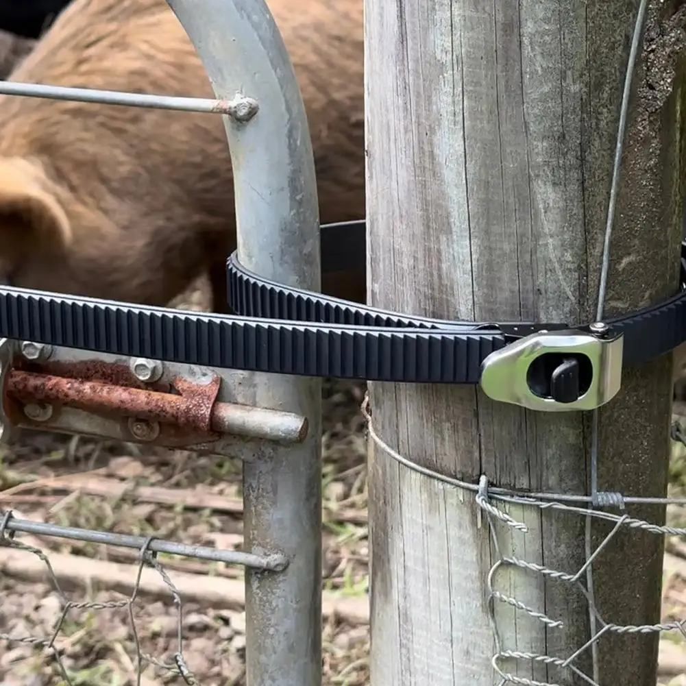 Многоцелевой ремень с замком Ultimate Grip Прочный металлический фиксирующий ремень Многоразовая регулируемая эластичная лента для надежного всего