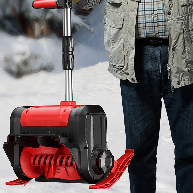 

New Handheld Winter Cordless Lithium Electric Snowplow Cordless Snow Shovel Electric Snow Sweeper courtyard Street For