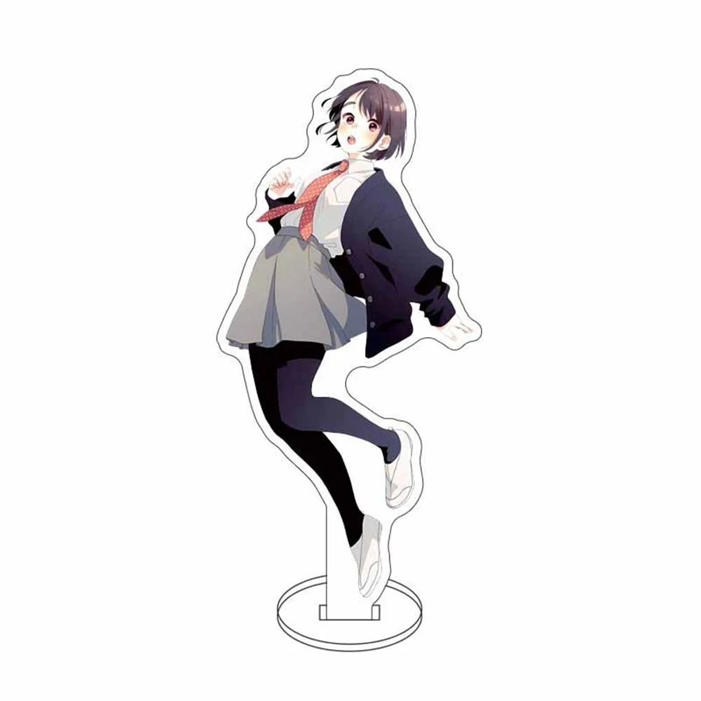 15CM Anime Hananoi-kun to Koi no Yamai Keychain Model Cosplay Charm Characters Ornament Accessories Goods Collection Gifts