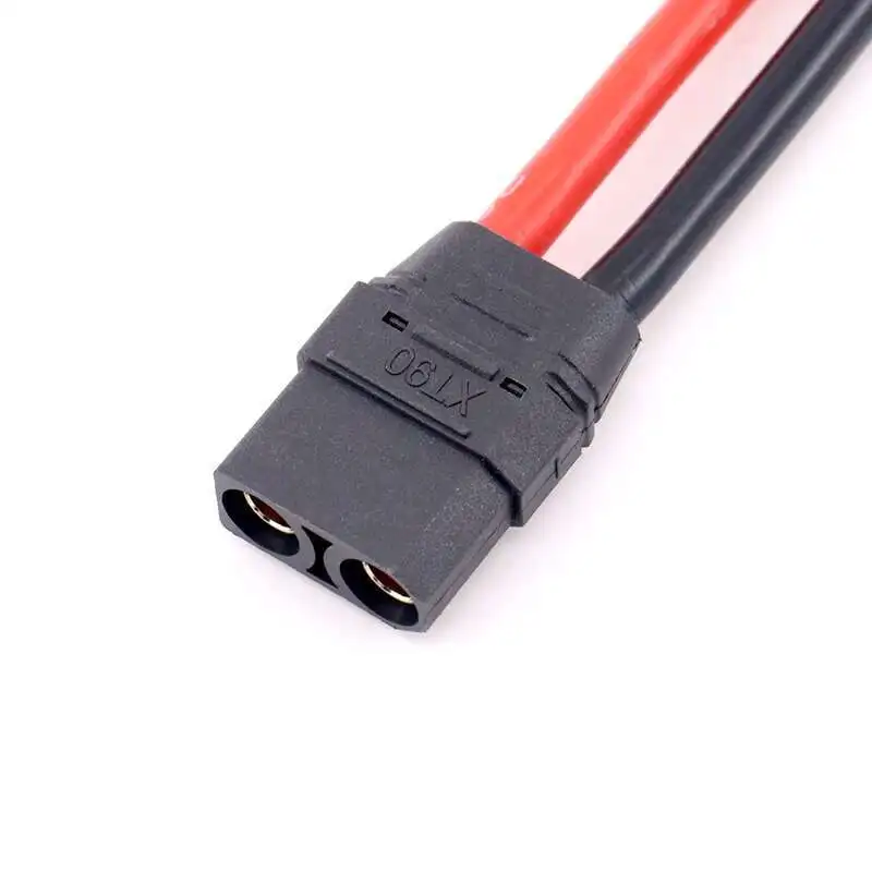 1 Stück XT90E-M Stecker mit festem Loch, Hochstrom-Flugzeugmodell Elektrischer Verstellbarer Batterieanschluss, vergoldeter Stecker – Detail 3