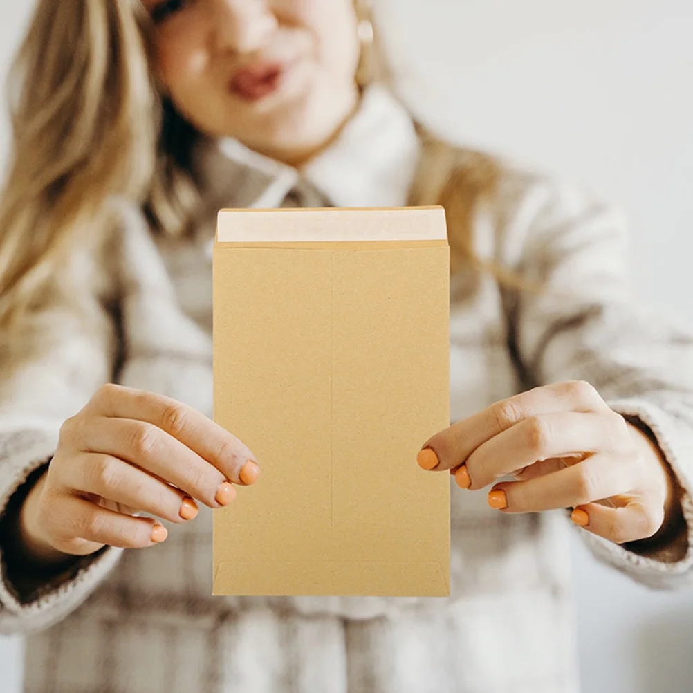 

60pcs Self Budget Money Saving Envelopes Kraft Paper Cash ganizer Cash ganizer Budgeting Envelopes Money Storage
