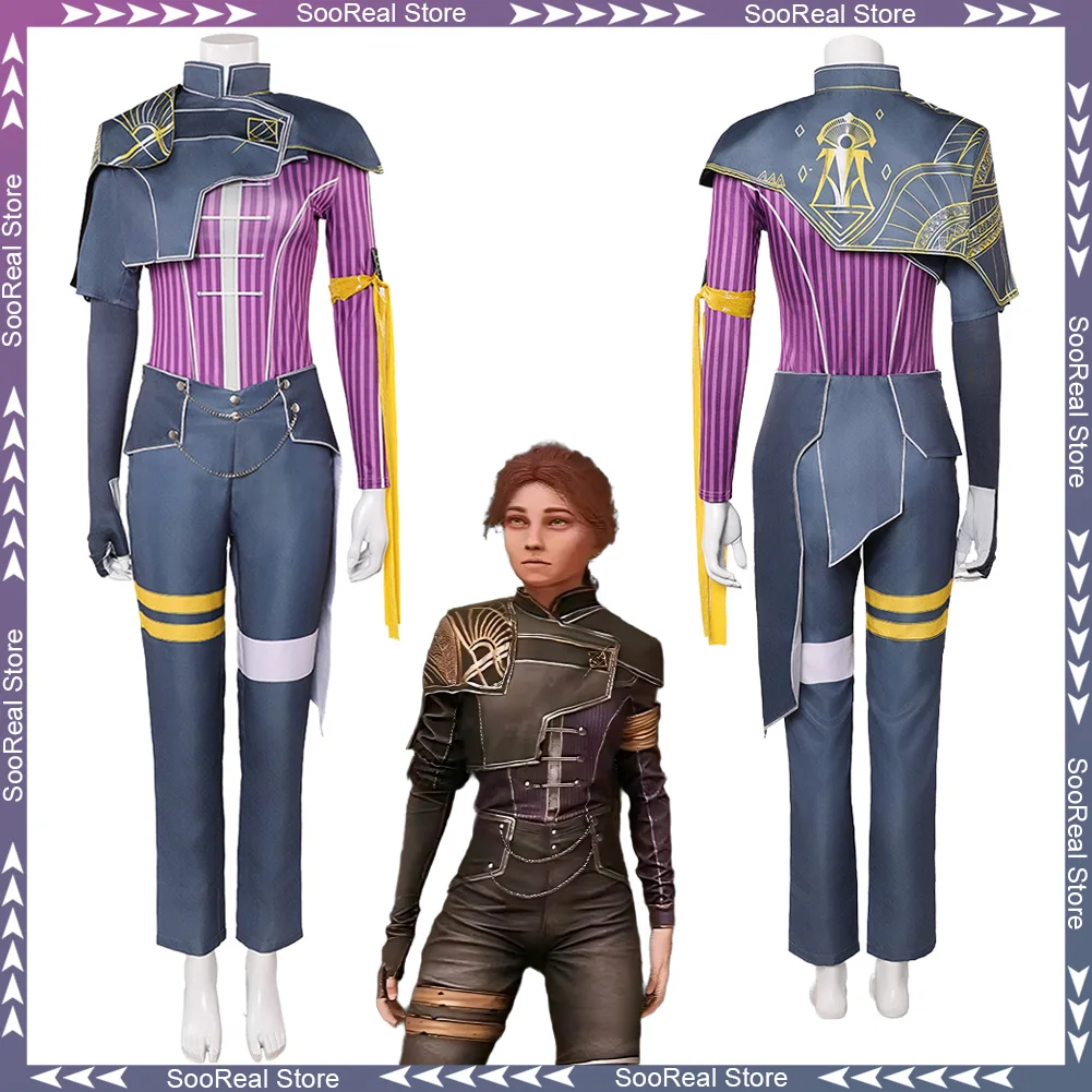 

Disguise Clair Obscur Maier Cosplay Claire‌ Suits Game Costume Adult Women Roleplay Role Play Fancy Dress Up Party Outfits