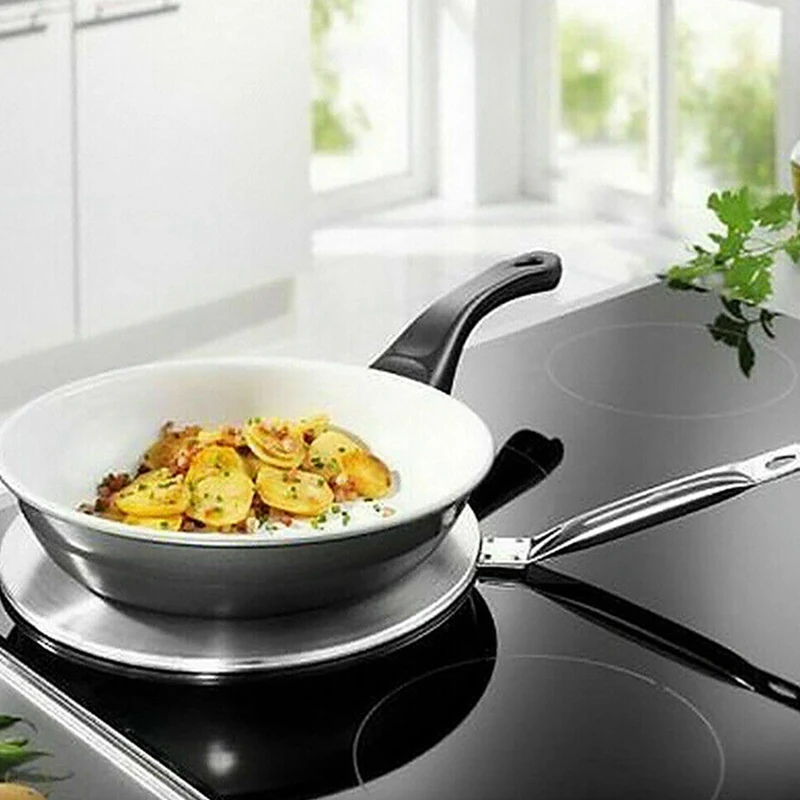 Placa difusora de calor para Cocina eléctrica, convertidor de placa de inducción, utensilios de cocina, adaptador de convertidor de sartén de horno, 20cm