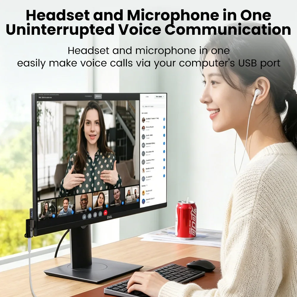 90° Elbow USB To 3.5MM Headphone Adapter USB A Male To 3.5MM Jack Female Converter For Cell Phone Laptop Tablet Audio Adapter