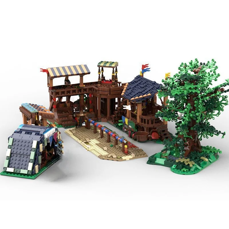 2064 pièces MOC le grand tournoi modèle de Construction alternatif blocs de Construction cadeau de noël jouet de Construction bricolage idée créative brique