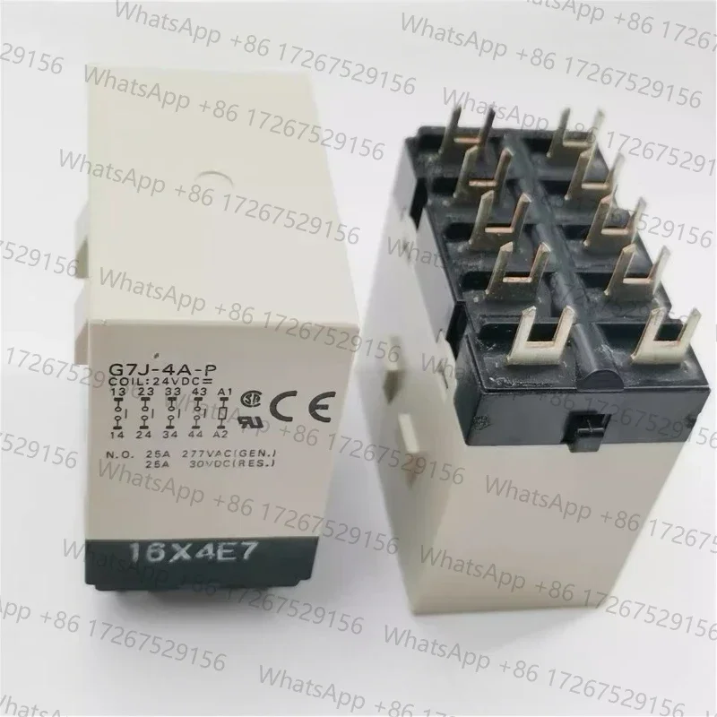 1pcs 100% original genuine relay:G7J-4A-P DC24V 25A 277VAC 10pins