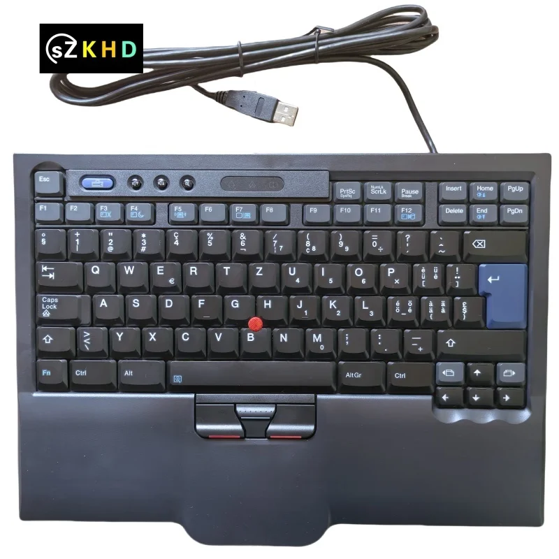 

Новая USB-клавиатура 00MV9953 00MV6695 для Lenovo ThinkPad ibm SK-8845cr SK-8845 Французская Индия Швейцария Внешняя клавиатура