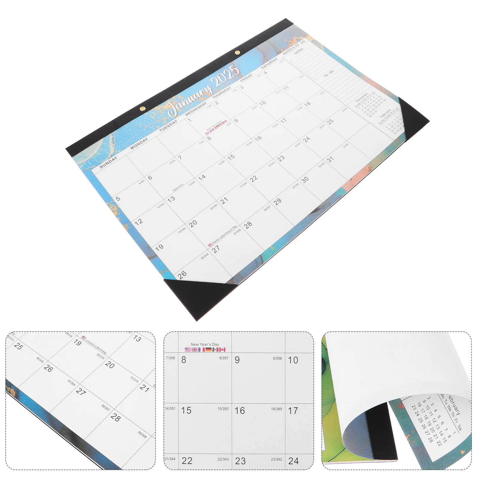 2025 Wall Calendar School Desk Monthly Simple Hanging Paper 2025-2026 Planner Year