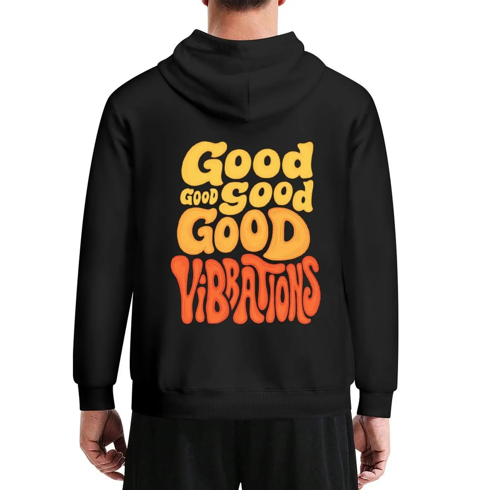 

Good Vibrations Hoodie anime clothing mens clothing anime clothes graphic t shirts men tracksuits