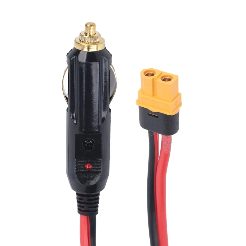 B03F Car Plug to 60 Female Charging Cable, 12V 24V 14AWG Wire 30Cm/100Cm