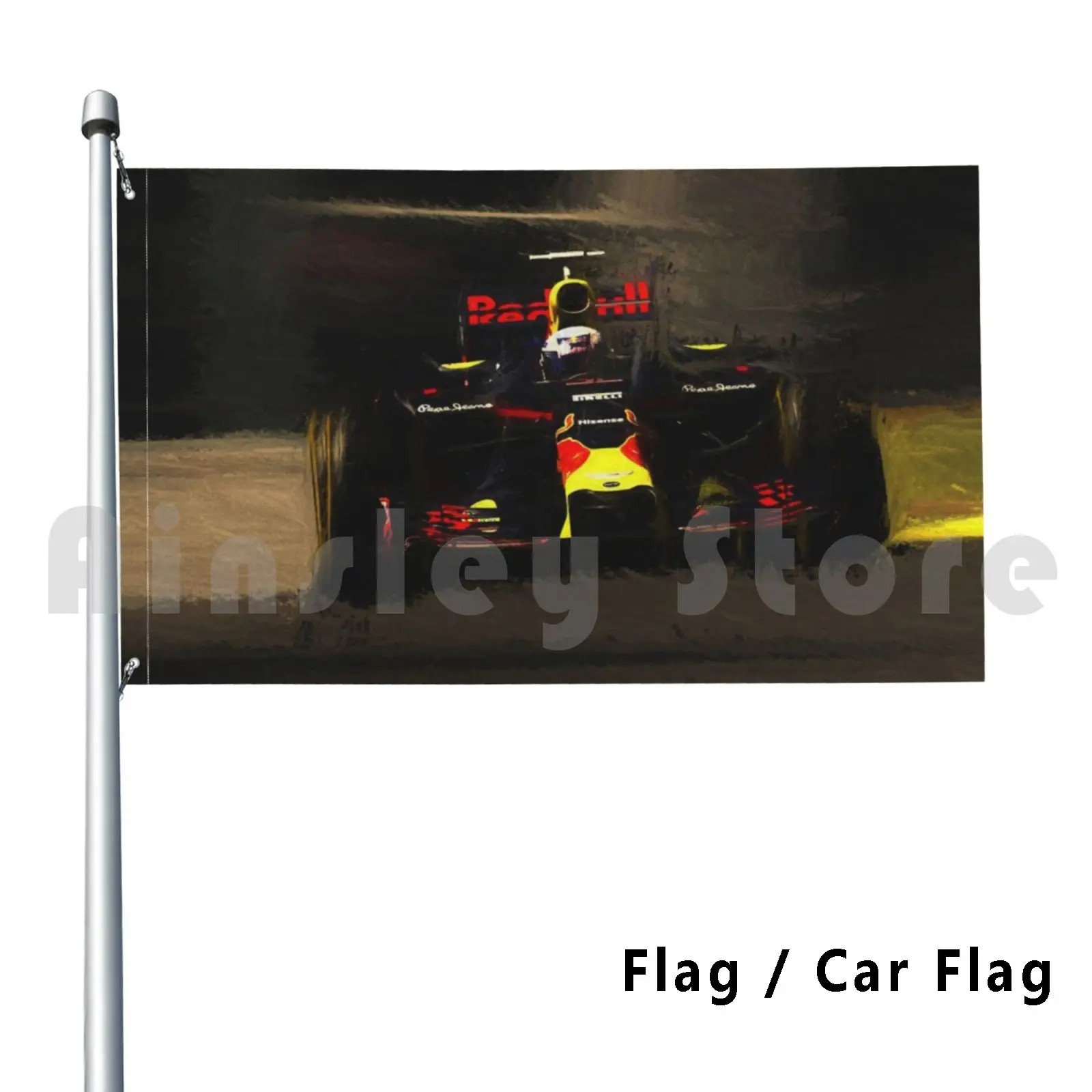 Daniel Ricciardo-Monaco Outdoor Decor Flag Car Flag Monaco Daniel Ricciardo