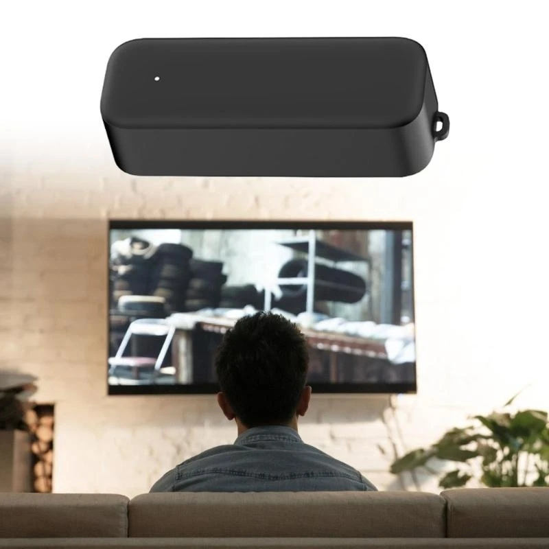 ホームシステム用ワイヤレス-ir-リモートコントロールデバイス高速応答ユニバーサルデバイス互換性バッテリー駆動-f19e