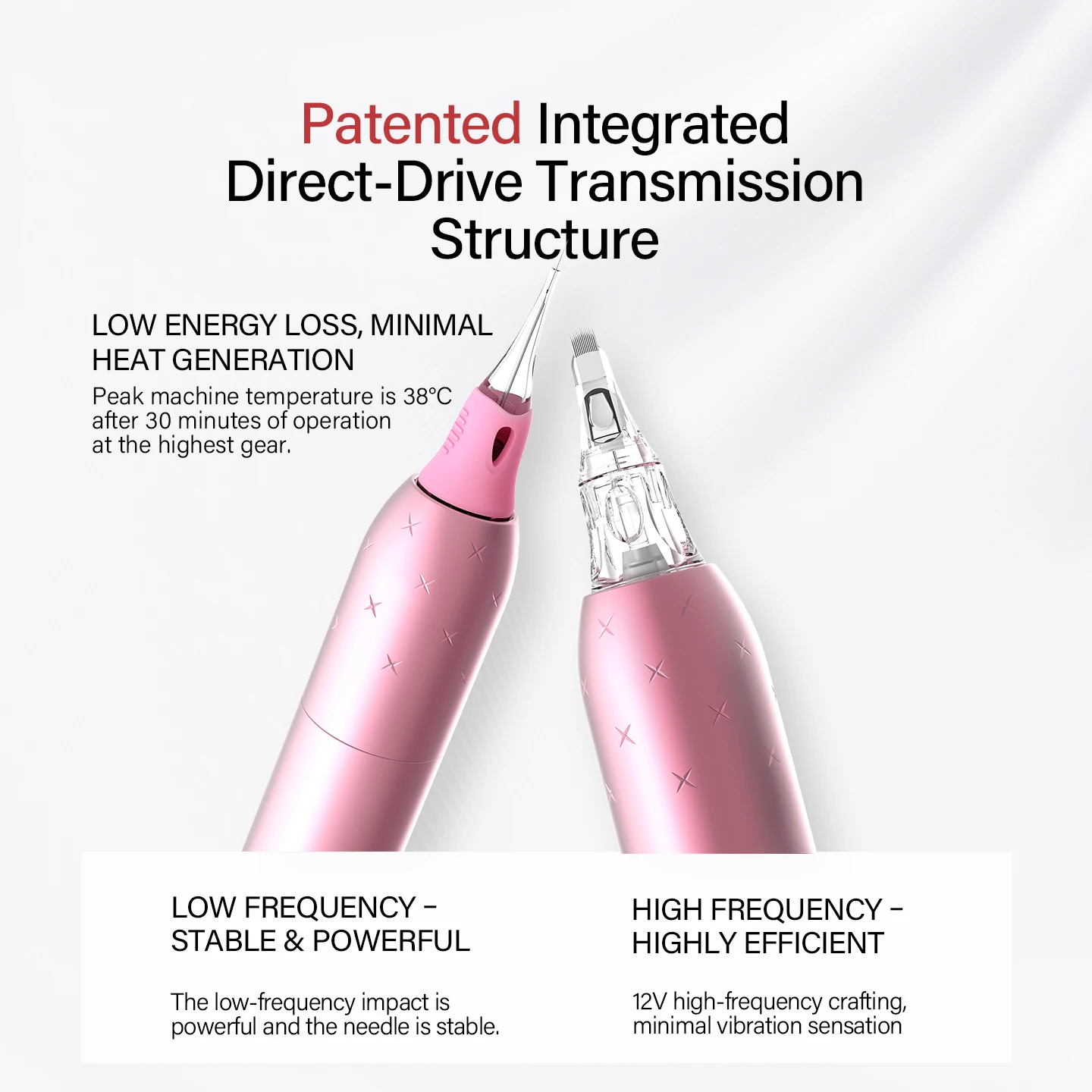 FAMISOO Professionele permanente make-upmachine Tattoo Machine Microblading-apparaat voor wenkbrauwen Lip Eyeliner SMP Tatoeëren Voering