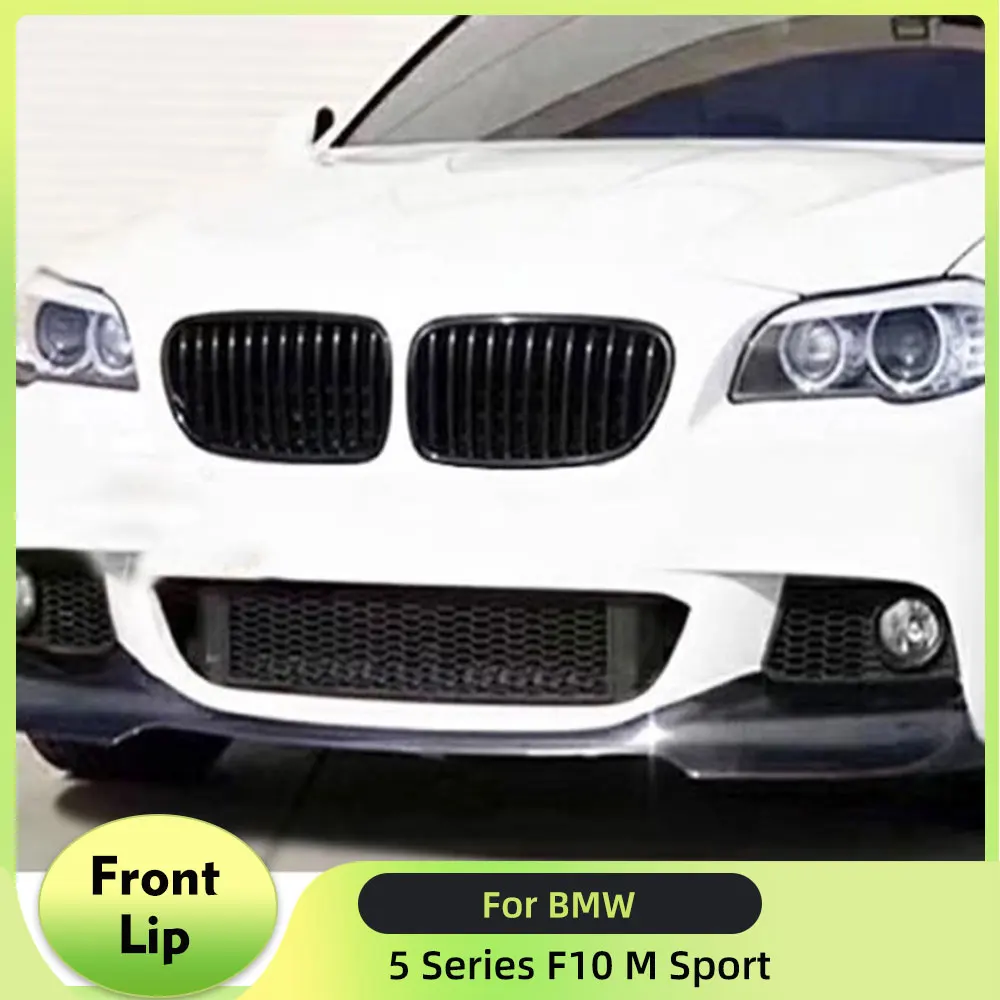 

Carbon Fiber Car Front Bumber Lip Spoiler for BMW 5 Series F10 M Tech 2012-2016 Auto Front Lip Chin Apron Body Kits