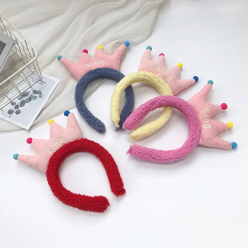 AISHG New Women Fashion Plush Hair Bands Headdress Headband Girls Hairband Hair Hoop Cute Face Wash Hair Accessories Headwear