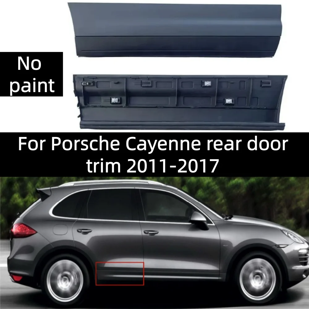 

Декоративная накладка на заднюю дверь для Porsche Cayenne 2011-2017, OE: 95855978900
