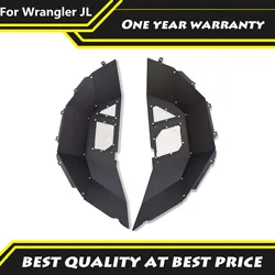 Aluminum Rear Inner Fender Liners Off-road 4x4 Car Accessories  Fit For JEEP WRANGLER JL 2018-2022 Modified Fender Flares