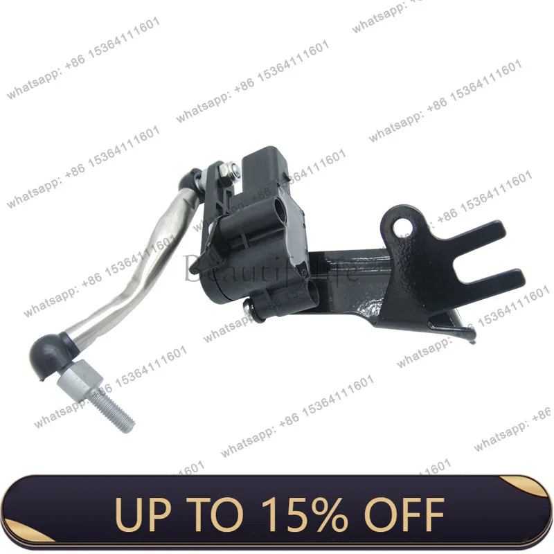 YJ Suspension Height Level Sensor 8R0941285E Headlight Adjustment Sensor For Q5 2009‑2017 With Bracket Replacement Assembly