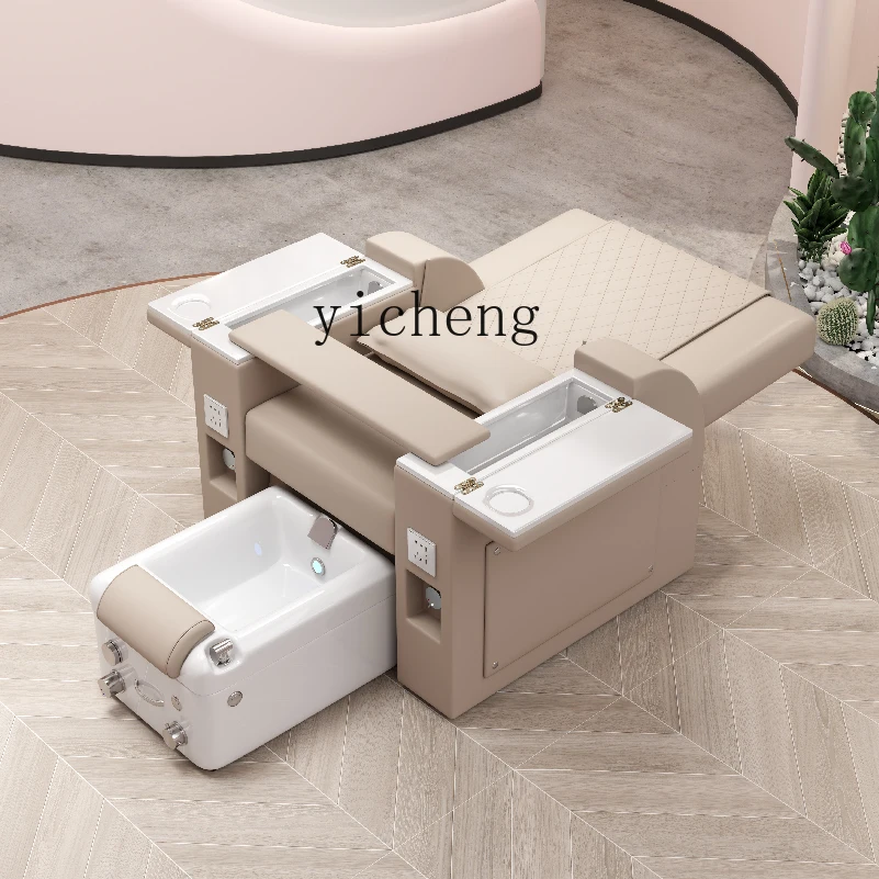 Zc Nail Beauty Sofa Foot Chair Massage Sofa Electric Tattoo Nail Beauty Eyelash Beauty Sofa