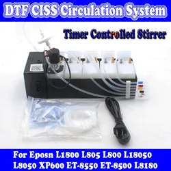ET8550 DTF CISS System For Epson ET-8550 L18050 L8050 L1800 L800 Xp600 White Ink Tank Dtf Conversion Kit Dtf Modify Device Tool