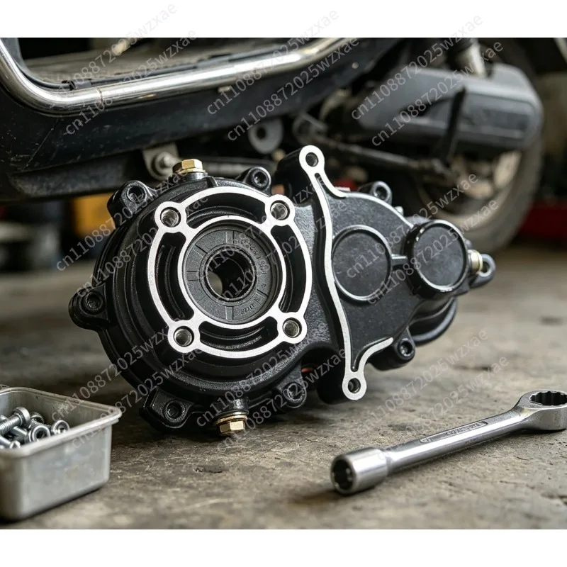 4‑Hole Differential Gearbox Parts 16 Half‑Shaft 18‑Tooth Gear Case For Tricycle Mobility Scooter