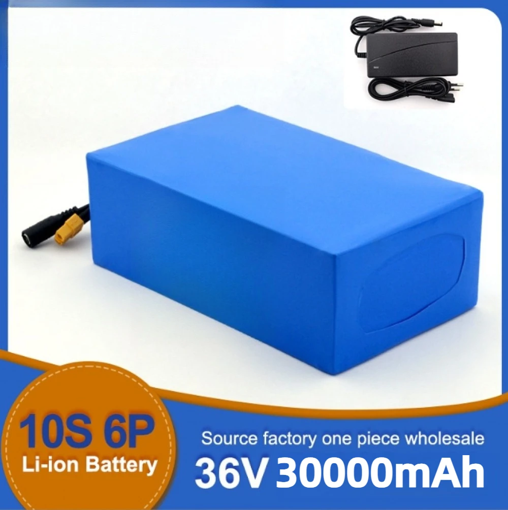 36V 30Ah Lithium Dragon Battery 10S6P Rechargeable for E Bike Wheelchair Scooter