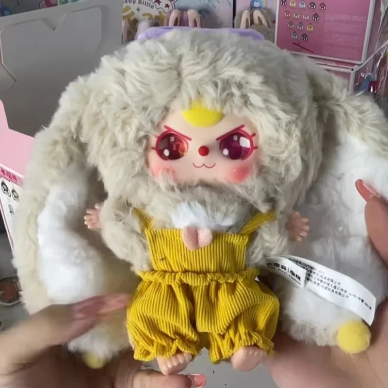 

New Genuine Baby Three V2 Macaron Little Rabbit Blind Box Vinyl Doll Trendy Play Bag Pendant Mystery Box Cute Girl Birthday Gift