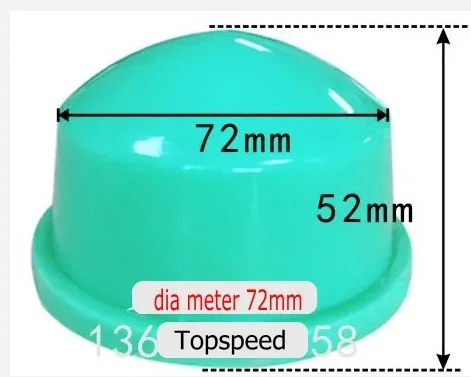 Silicone Rubber Pad Head Diameter 72mm For Pad Printer Pad Printing Machine