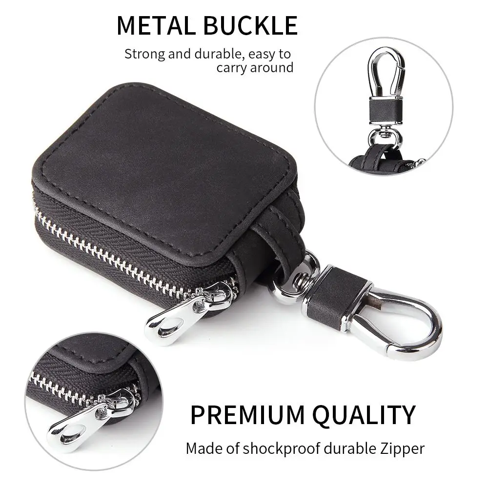 1PC PU Leather Protective Case Bluetooth Earphone Protective Case Anti Lost Storage Bag Accessories For Apple Airpods Pro 3 2 1