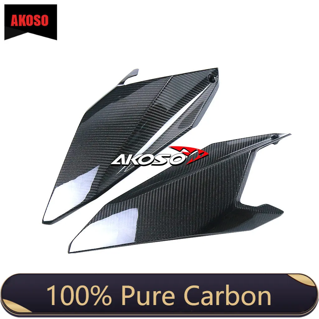 100% 3K Dry Carbon Fiber Motorcycle Body Parts Side Fairing kit Accessories Fairings  For KTM Superduke  1290 2017