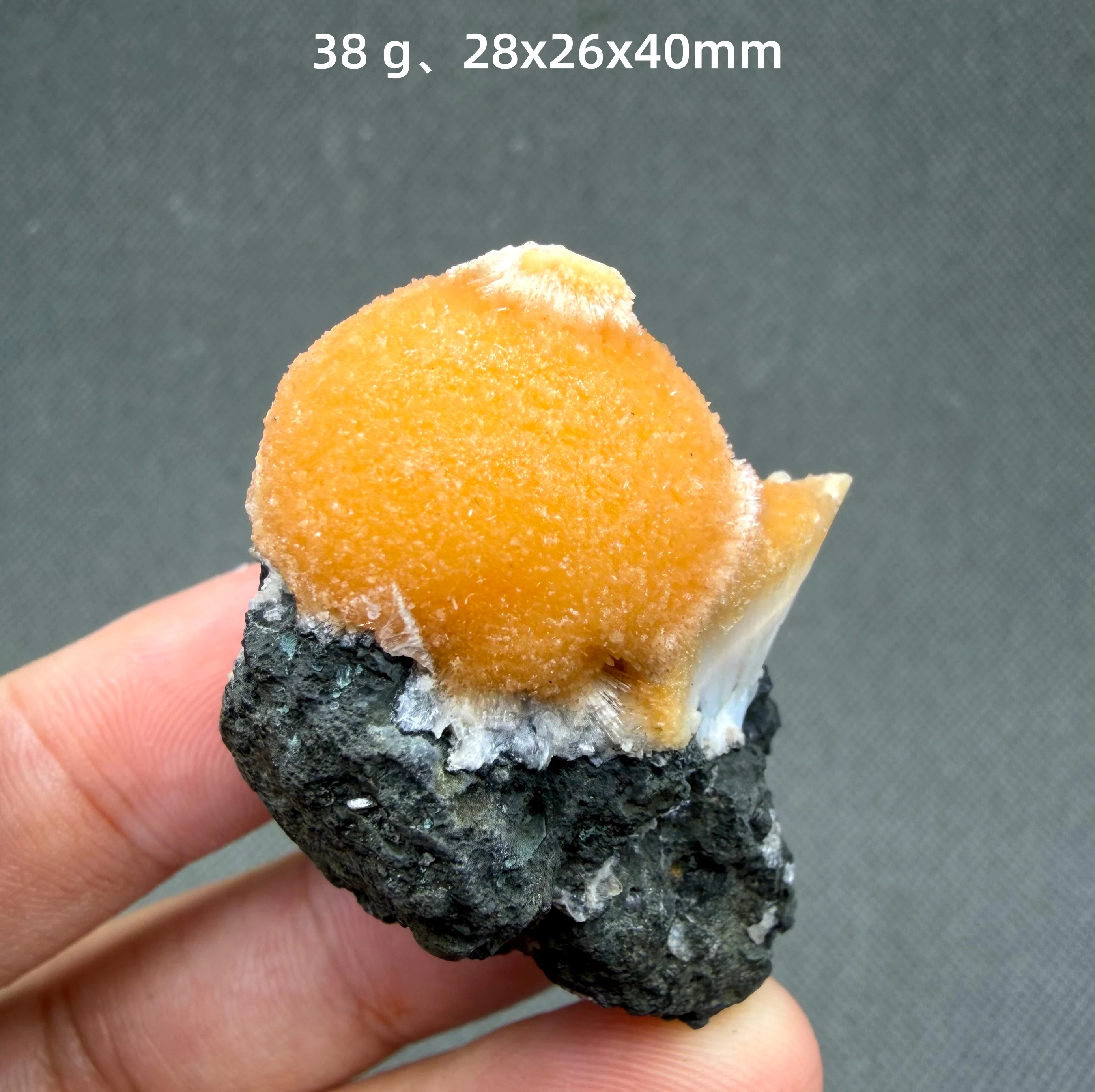 Natural Spherical Zeolite Crystal Cluster Mineral Specimen Home Decor