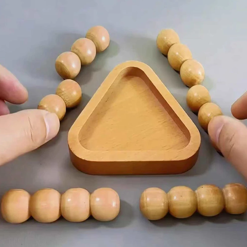 ألغاز الهرم الخشبي لتدريب المنطق الذكاء ألغاز دعابة الدماغ للمراهقين والكبار والأطفال ألعاب تعليمية ألعاب يثير العقل